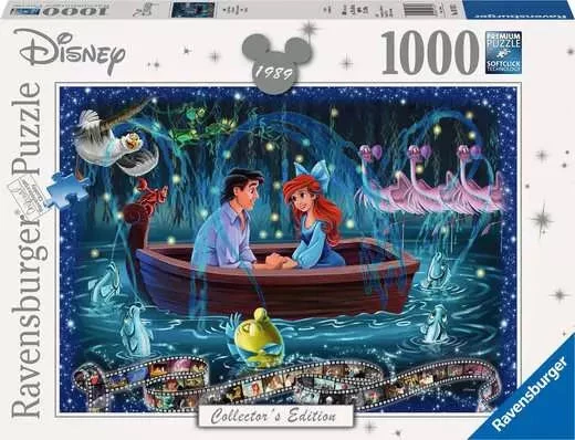 ديزني حورية البحر الصغيرة لغز 1000 قطعة للكبار والأطفال، يضم آرييل، فلوندر، سيباستيان، ومشاهد أيقونية. مثالي للمرح العائلي وتحدي الألغاز. ديزني حورية البحر الصغيرة لغز 1000 قطعة للكبار والأطفال، يضم آرييل، فلوندر، سيباستيان، ومشاهد أيقونية. مثالي للمرح العائلي وتحدي الألغاز.